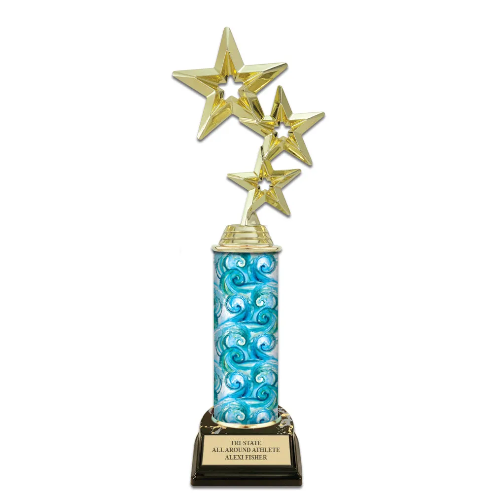 11" Black Base Award Trophy