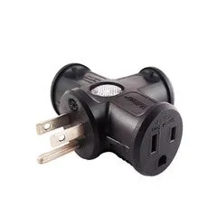 2 Port USB Car Charger, 2.1 Amp   1 Amp, Black