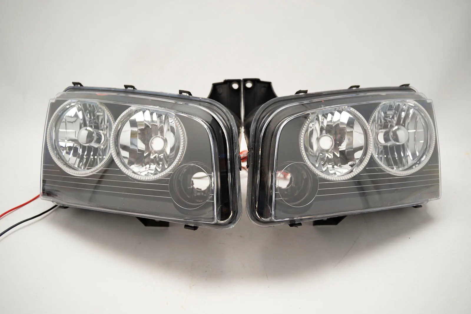 2006-2010 Dodge Charger Headlights - ORACLE Red LED Halo Kit Pre-Installed