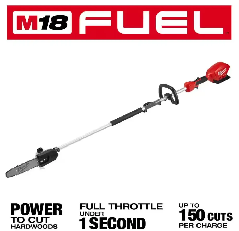 2825-20PS Milwaukee M18 Fuel 10" Pole Saw w/ QUIK-LOK (Tool Only)