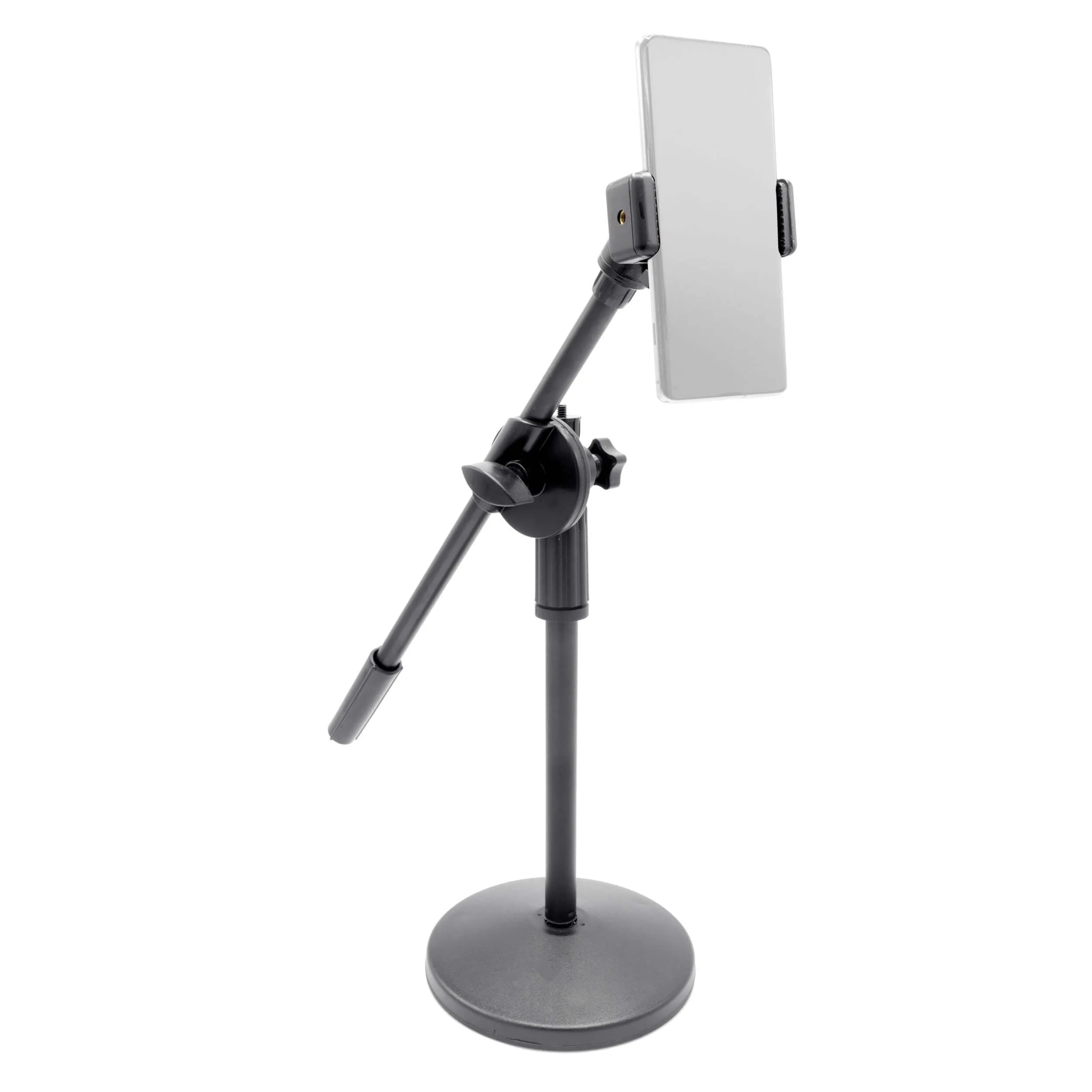 360° Smartphone Table-Top Boom Stand for Flat Lay, Live Streaming