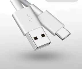 3FT White USB Sync Charge Fast Charger Type C Cord Cable for Zte Zmax Pro Z981