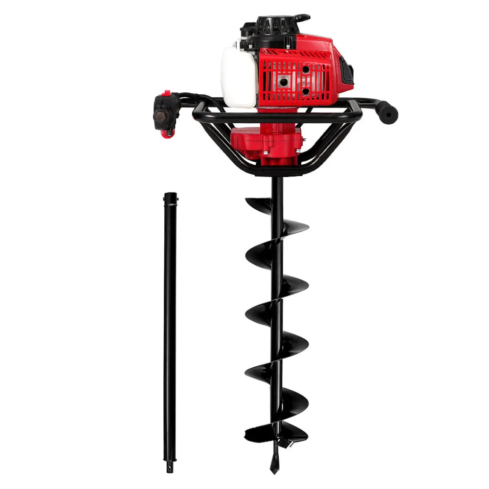 80CC 2-Stroke Post Hole Digger Set, Heavy-Duty - Giantz