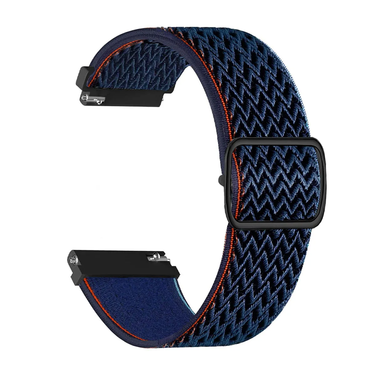 Adjustable Braided Loop Straps for Samsung Watch 20mm Blue