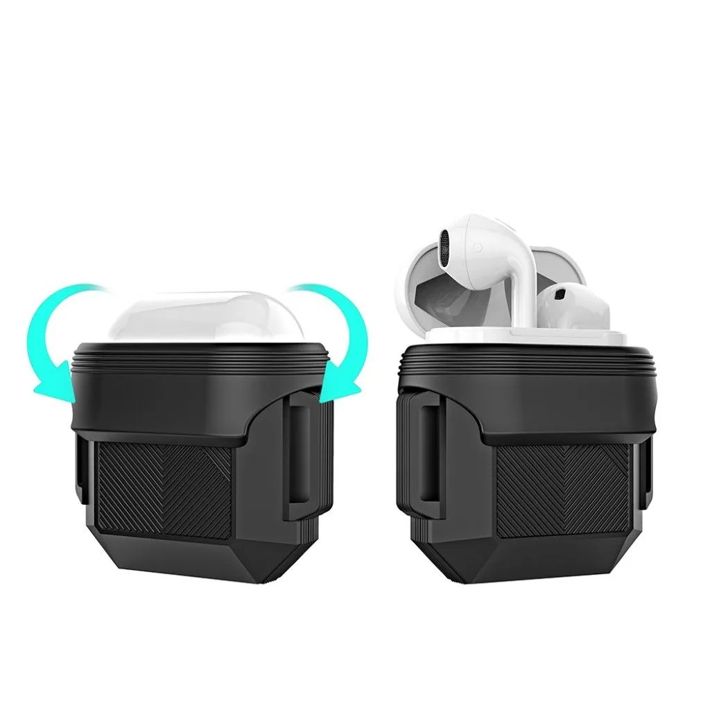 AirPods armor style case - Black