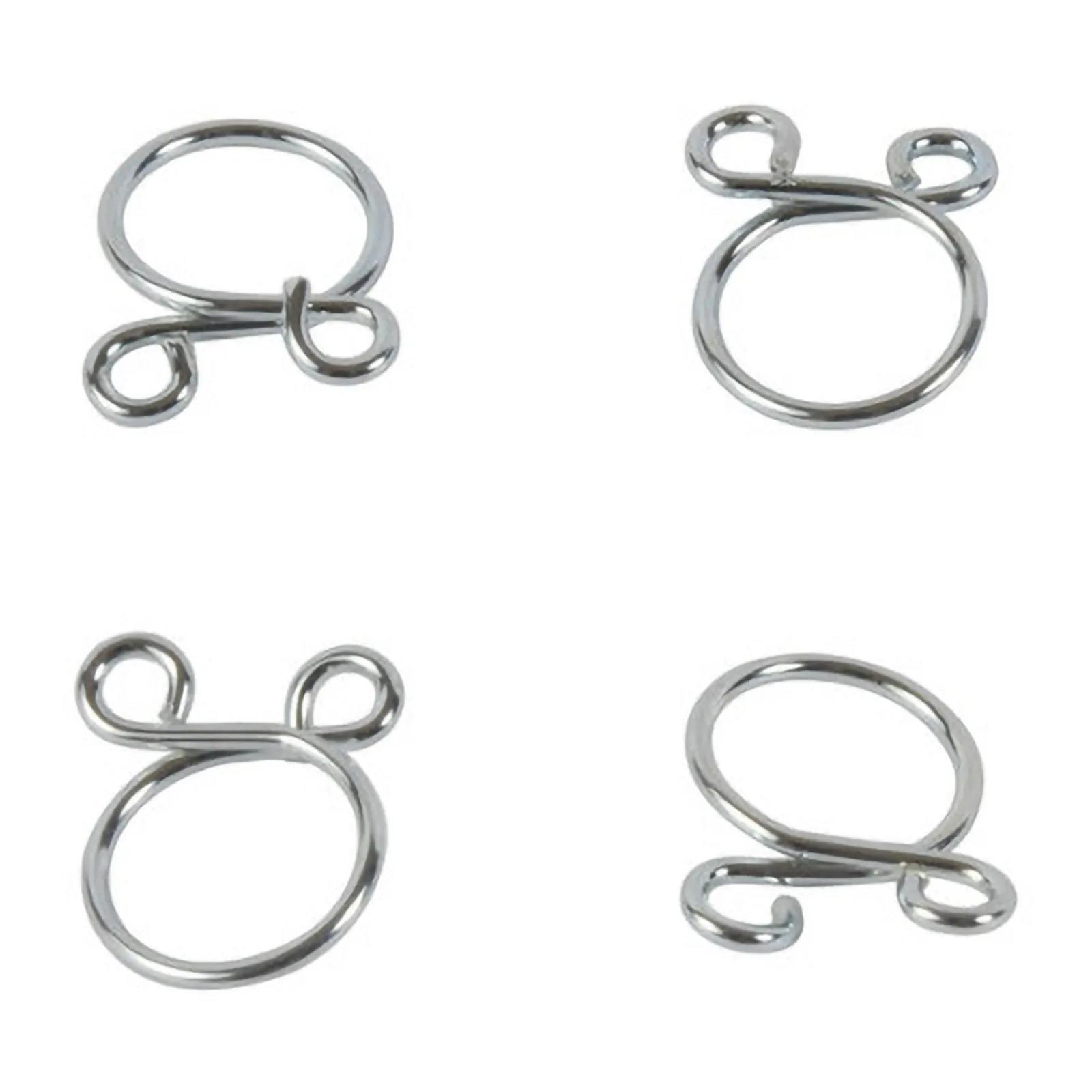 All Balls Racing Fuel Hose Clamp Kit - 9.8mm Wire (4 Pack)