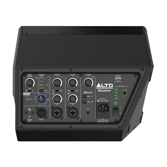 Alto Professional Busker 200w Premium Battery Powered Portable PA with Bluetooth