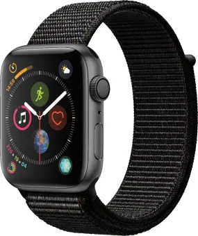 Apple Watch Series 4 ( GPS ) 44mm -Space Gray - Sports Loop