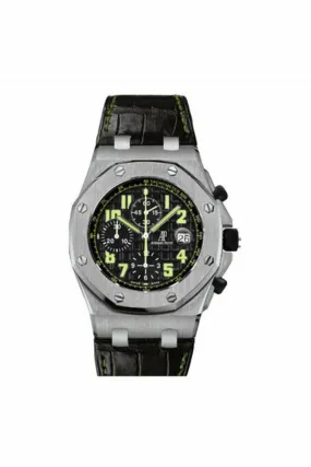 audemars piguet royal oak offshore chronograph automatic black dial men's watch