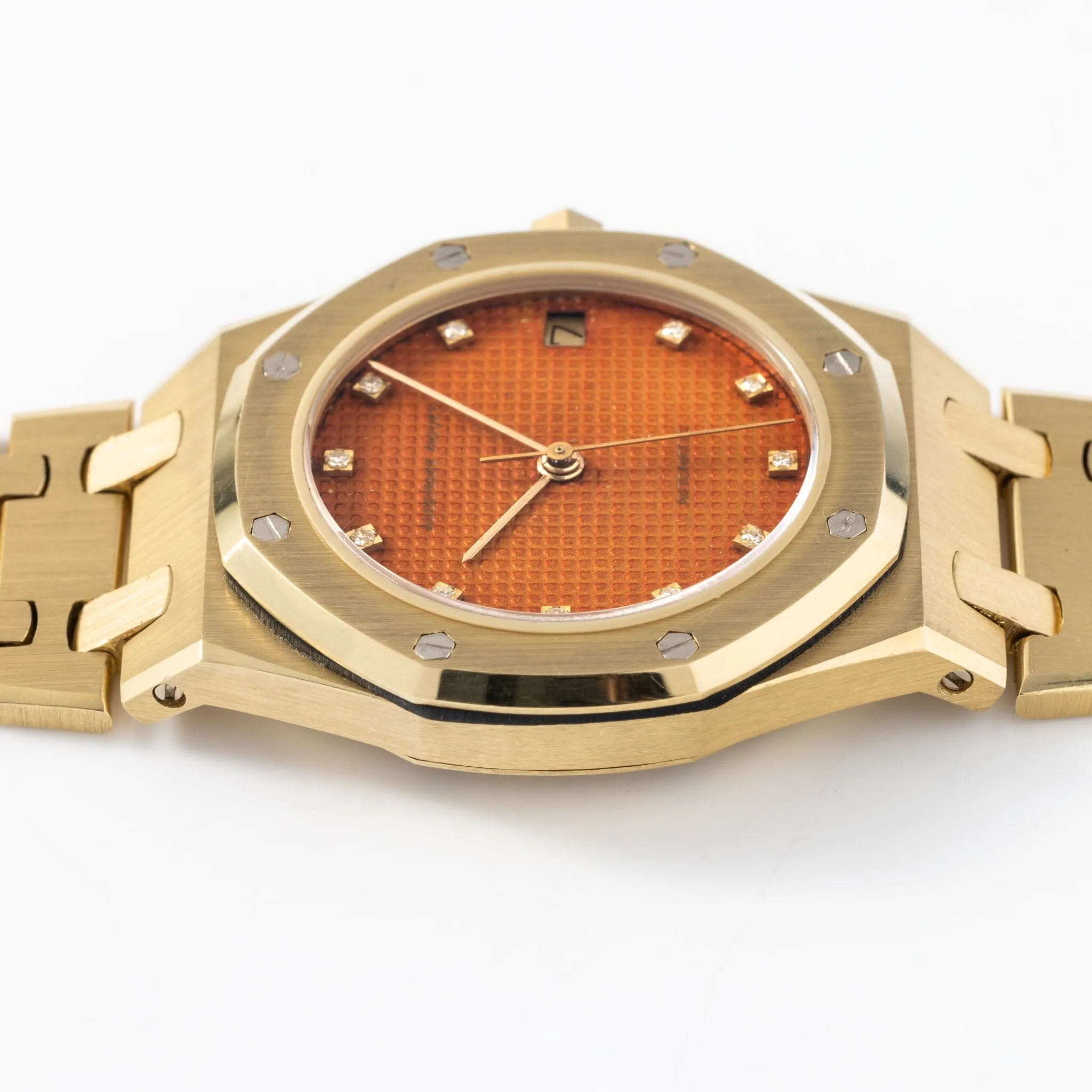 Audemars Piguet Royal Oak Yellow Gold Tropical Dial ref 4100BA