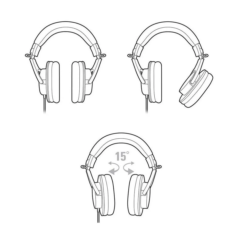 Audio Technica ATH-M20X Entry Level Monitoring Headphones