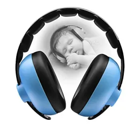 Baby Ear Protection Noise Cancelling Headphones for Babies for 3 Months to 3 Years (Blue)