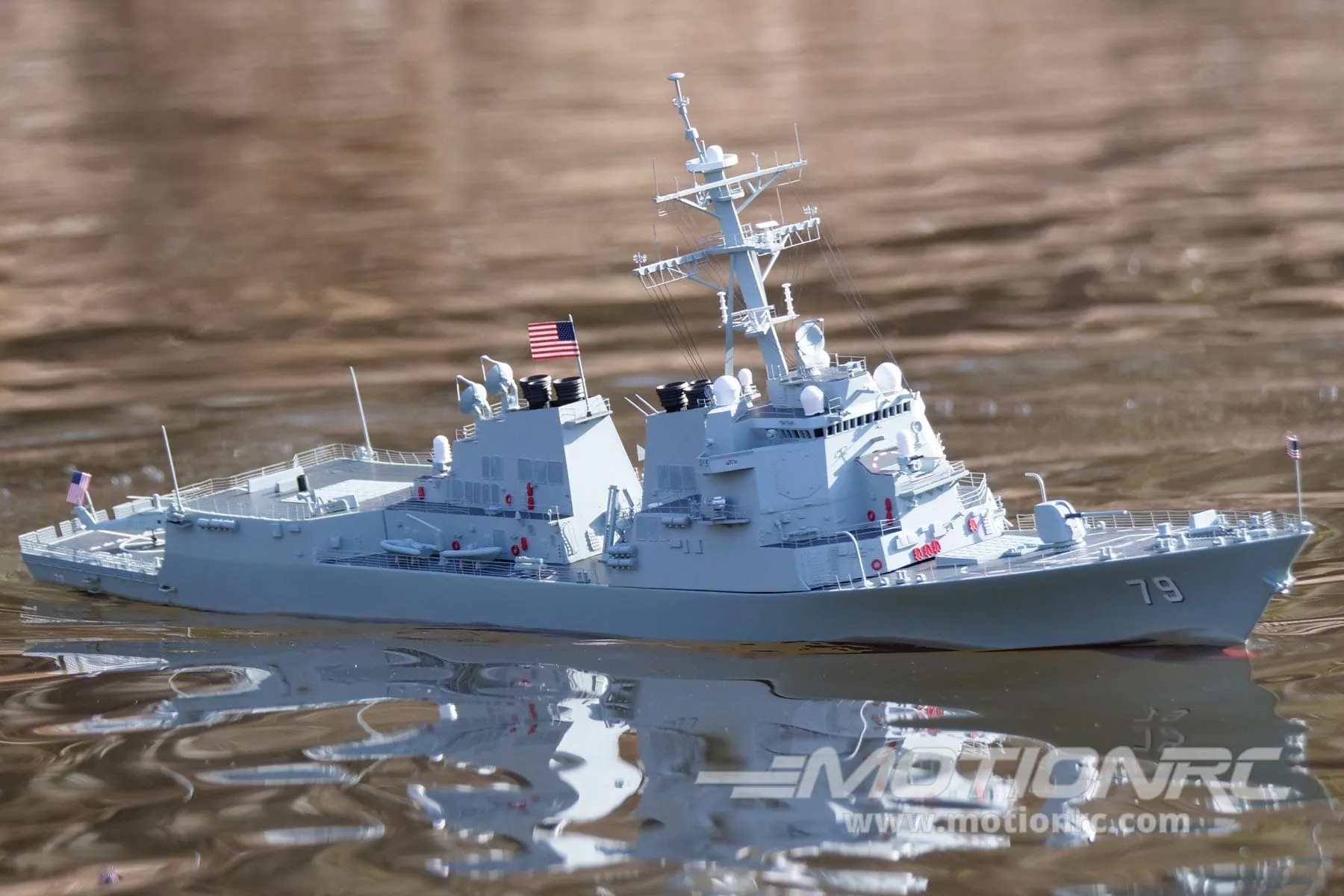 Bancroft Arleigh Burke 1/144 Scale 1078mm (42.4") USA Navy Destroyer - RTR