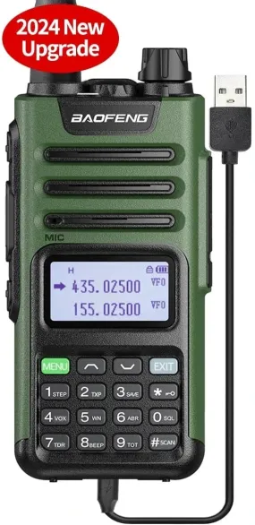 Baofeng M-13 Pro Air Band Walkie Talkie 10W AM Wireless Copy Frequency NOAA Long Range Type-C High Power UV-5R Ham Two Way Radio