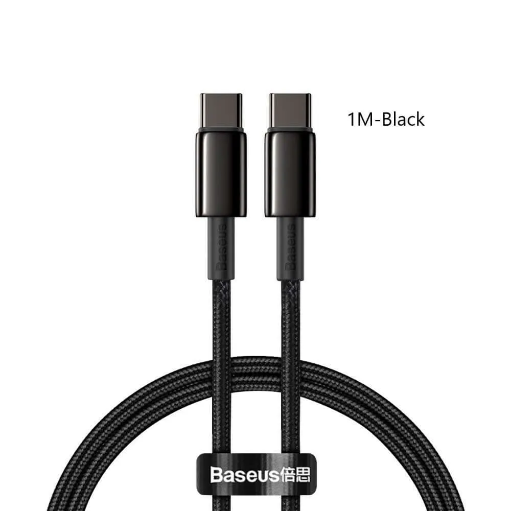 Baseus USB C / Type C to USB C / Type C fast charging data Cable Max 100W