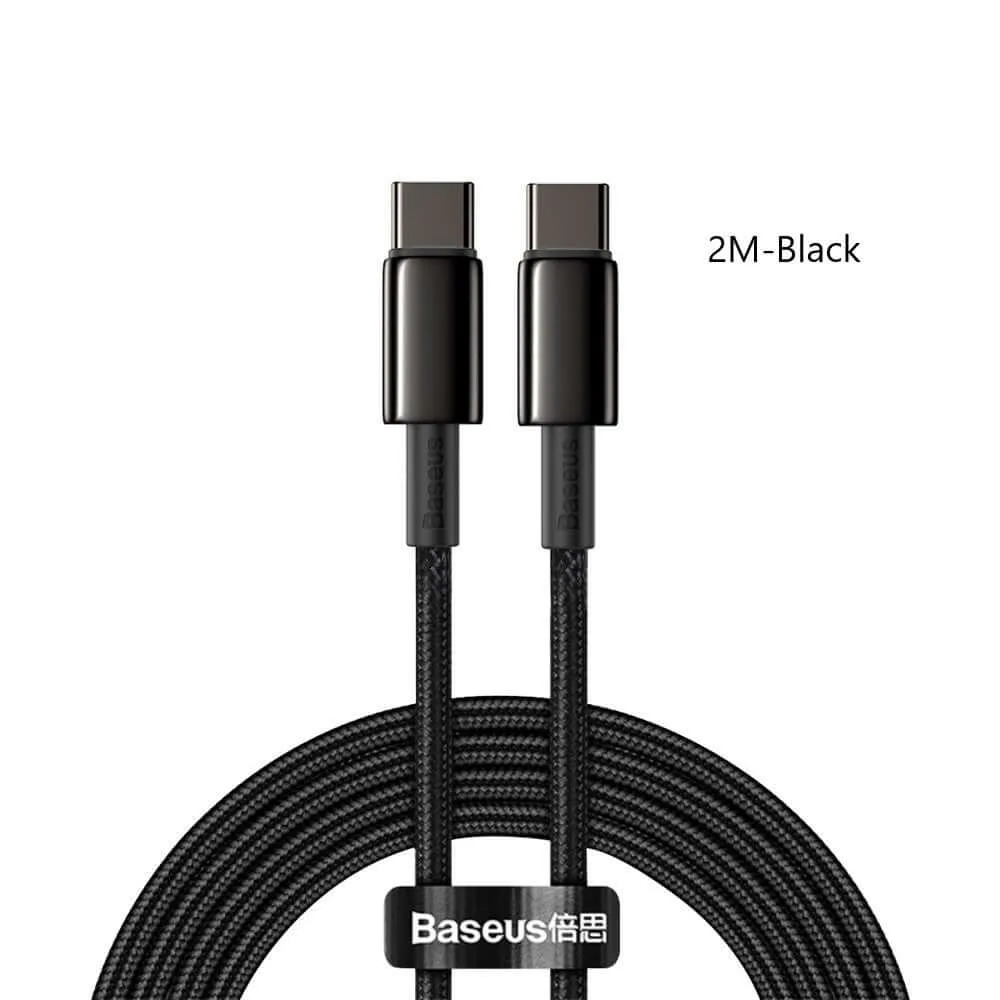 Baseus USB C / Type C to USB C / Type C fast charging data Cable Max 100W