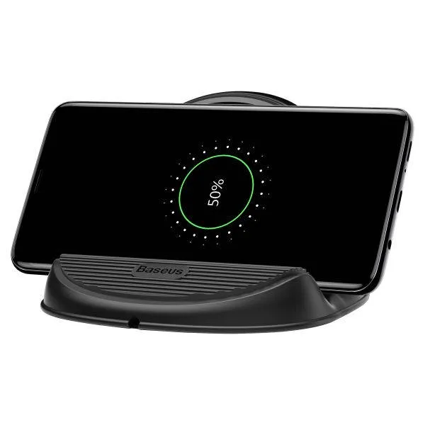 Baseus Wireless Charger Silicone Horizontal - Black