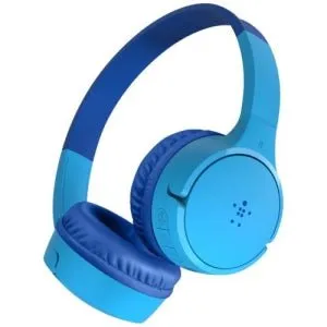 Belkin SoundForm Mini Wireless Headphones, Blue