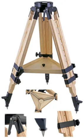 Berlebach Planet Tripod w/ ADATRI Adapter & Double Clamps (AWTBER2)