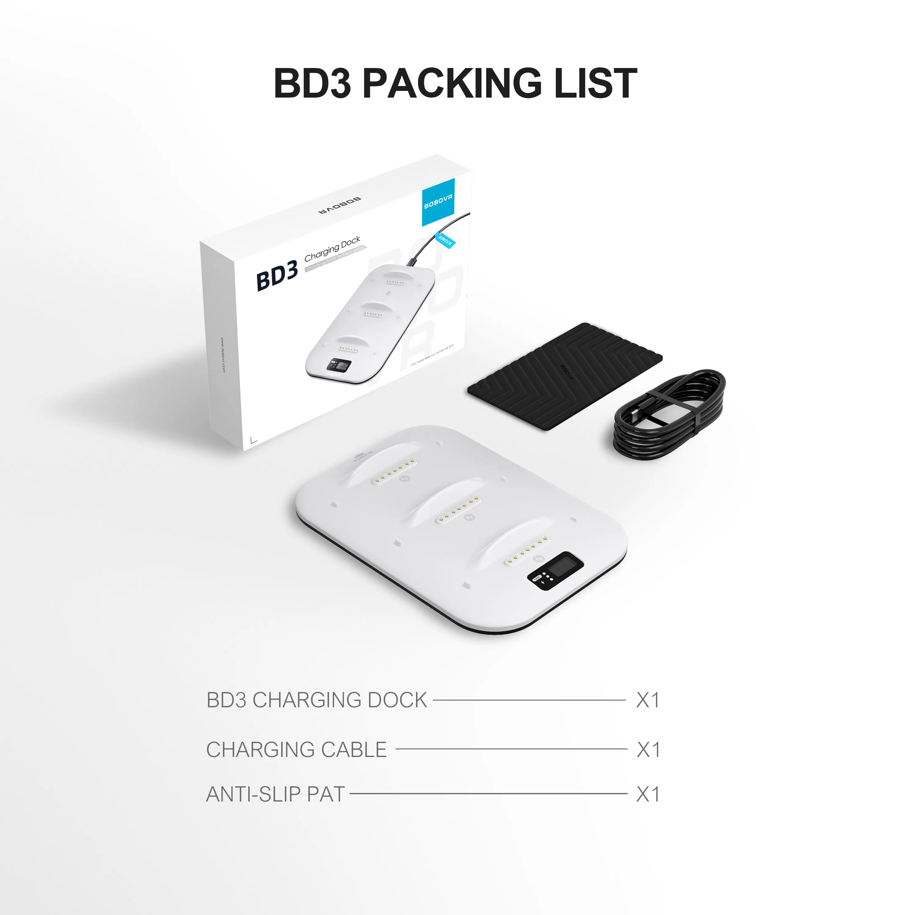 BOBOVR BD3/BD3-C Charging Dock