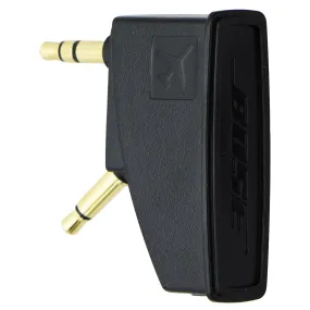 Bose OEM InFlight Airline Headphone Adaptor for Bose Quiet Comfort - Black