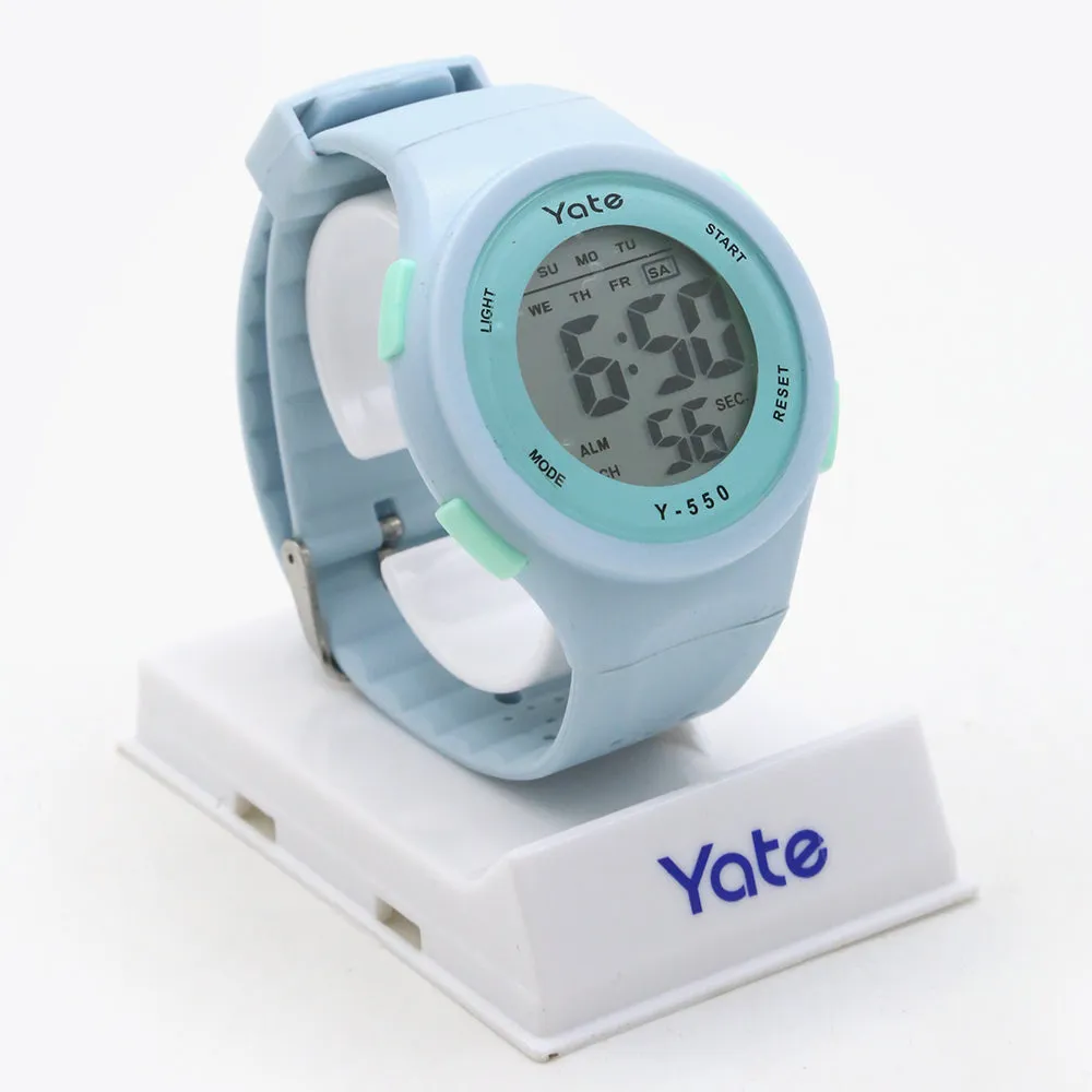 Boys Digital Sports Watch - Cyan