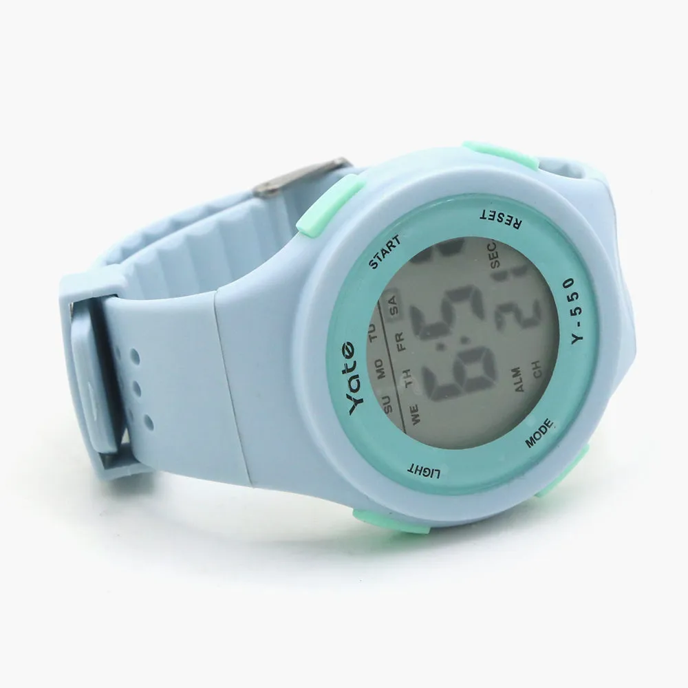 Boys Digital Sports Watch - Cyan