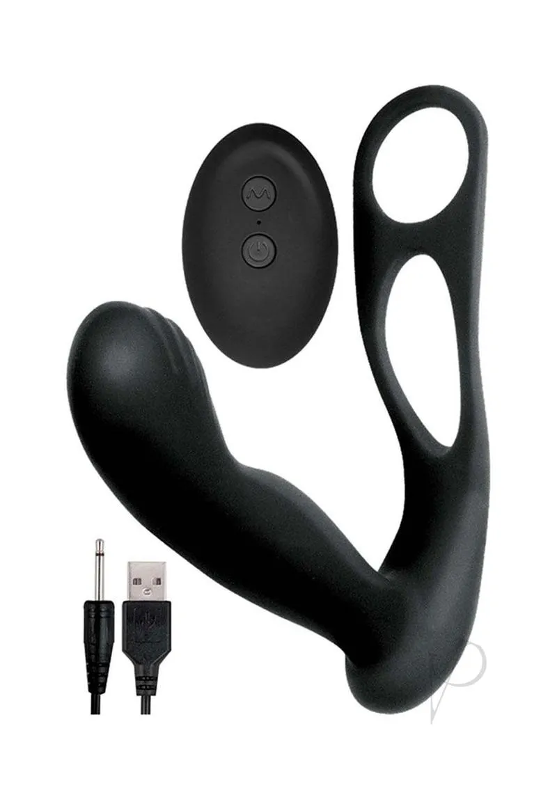 Butts Up P-massage W/ C-ring  black