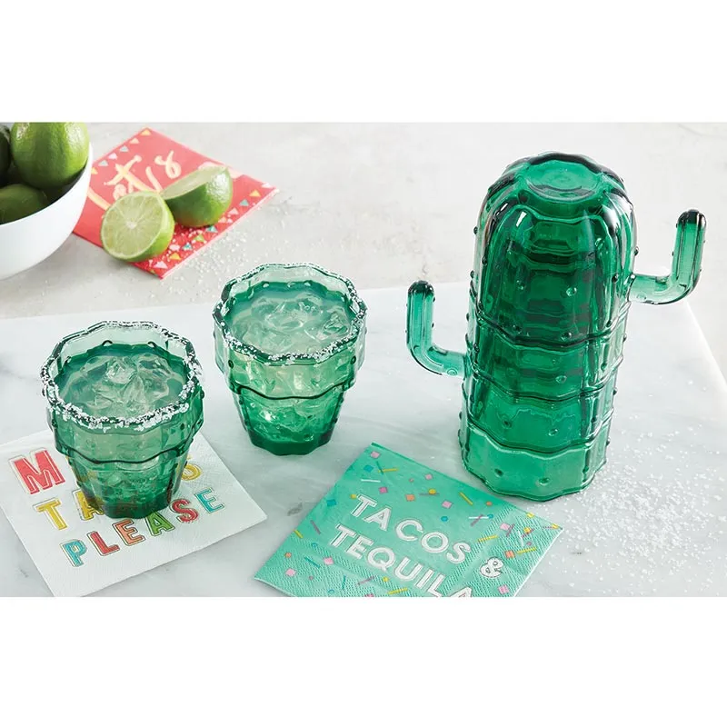 Cactus Glass Set