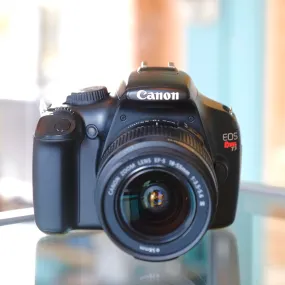 Canon EOS Rebel T3 with 18-55mm f3.5-5.6 III