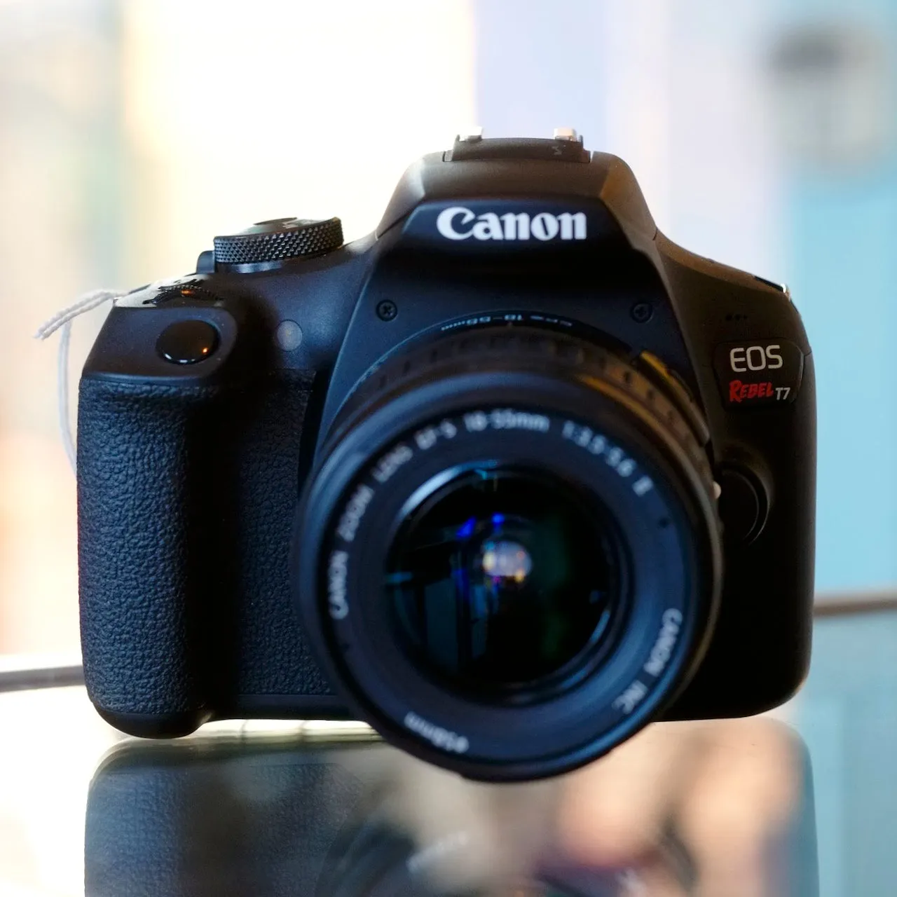 Canon EOS Rebel T7 with 18-55mm f3.5-5.6 II