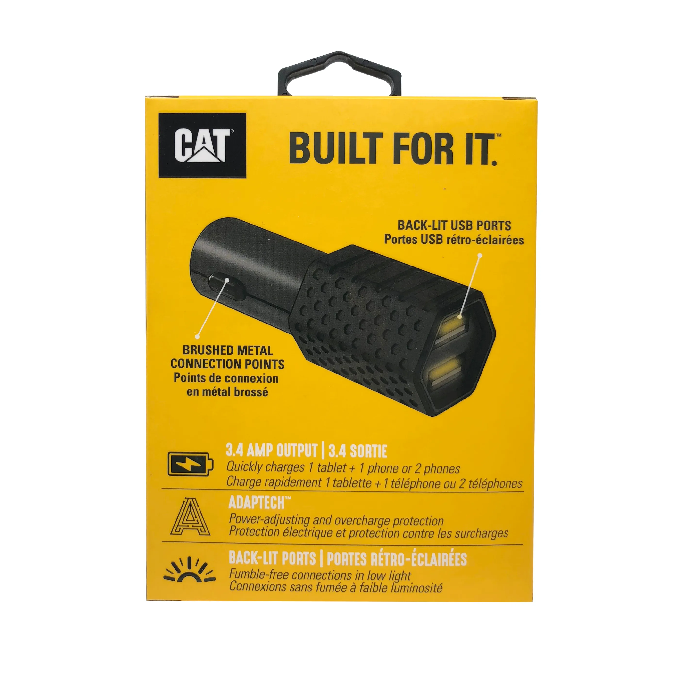 CAT Rugged Dual USB Fast Car Charger