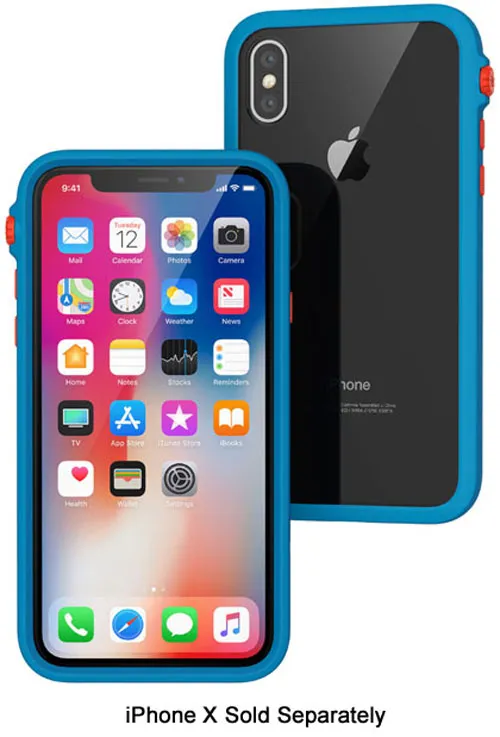 Catalyst Blueridge/Sunset Impact Protection Case For iPhone X - CATDRPHXTBFC