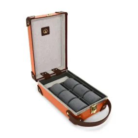 Centenary · 6-Slot Watch Case | Marmalade/Brown