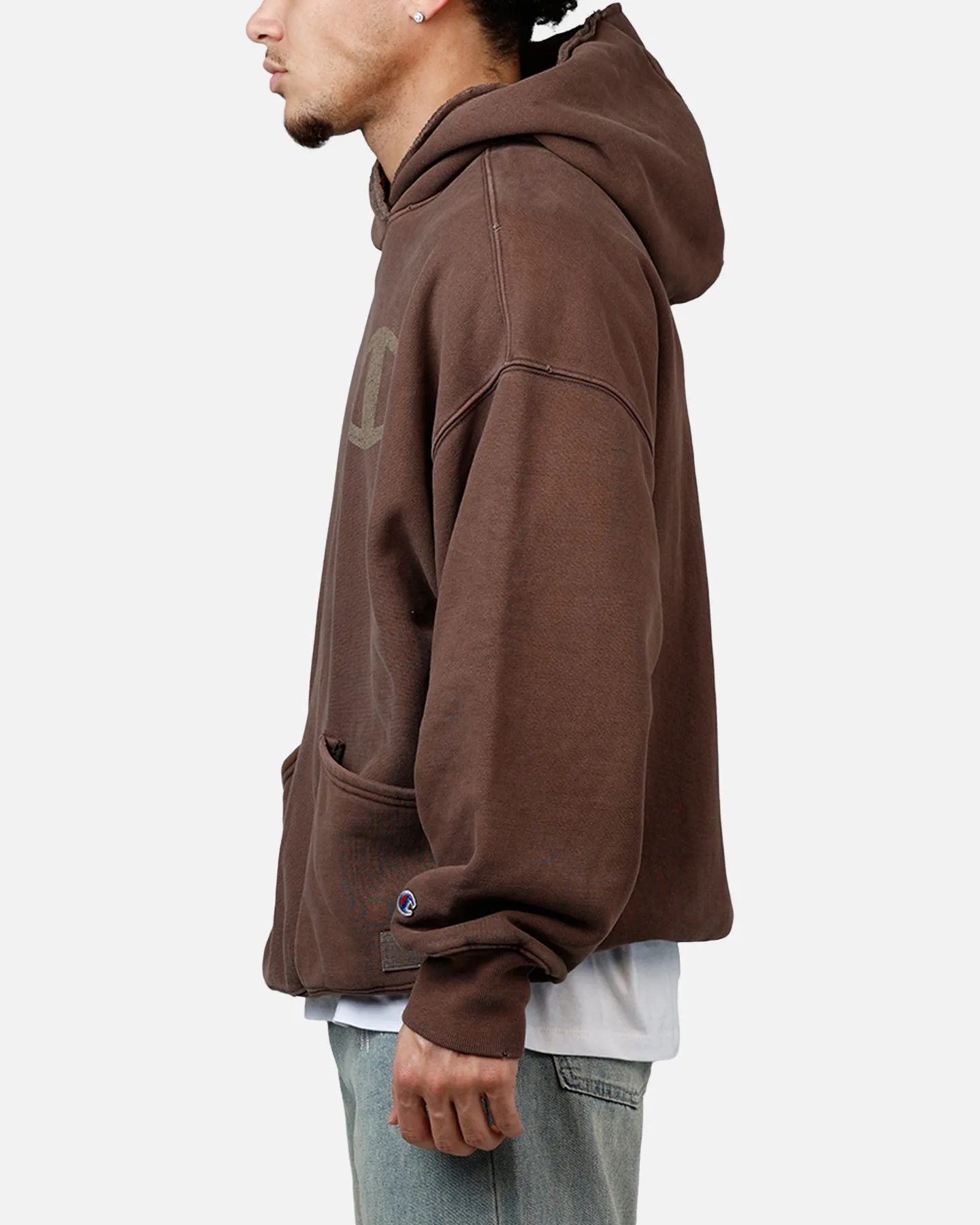 Champion XXL Hoodie Chocolate