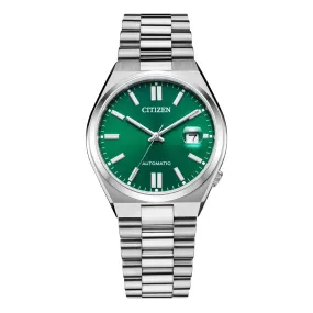 Citizen Tsuyosa Green and Silver Automatic Watch NJ0150-81X