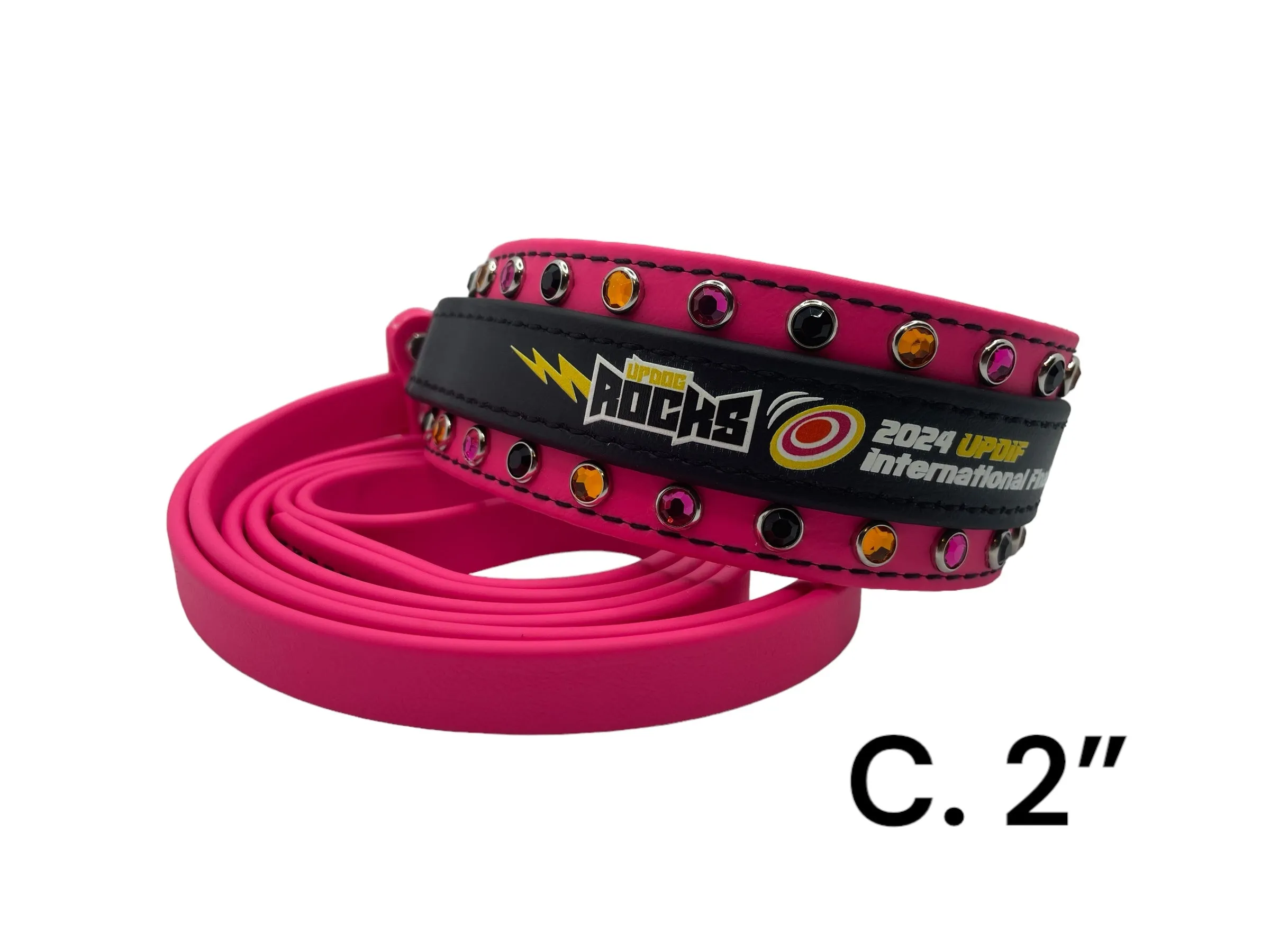 CLEARANCE - MARTINGALE LEASH - UpDif 2024 BioThane Martingale Leash