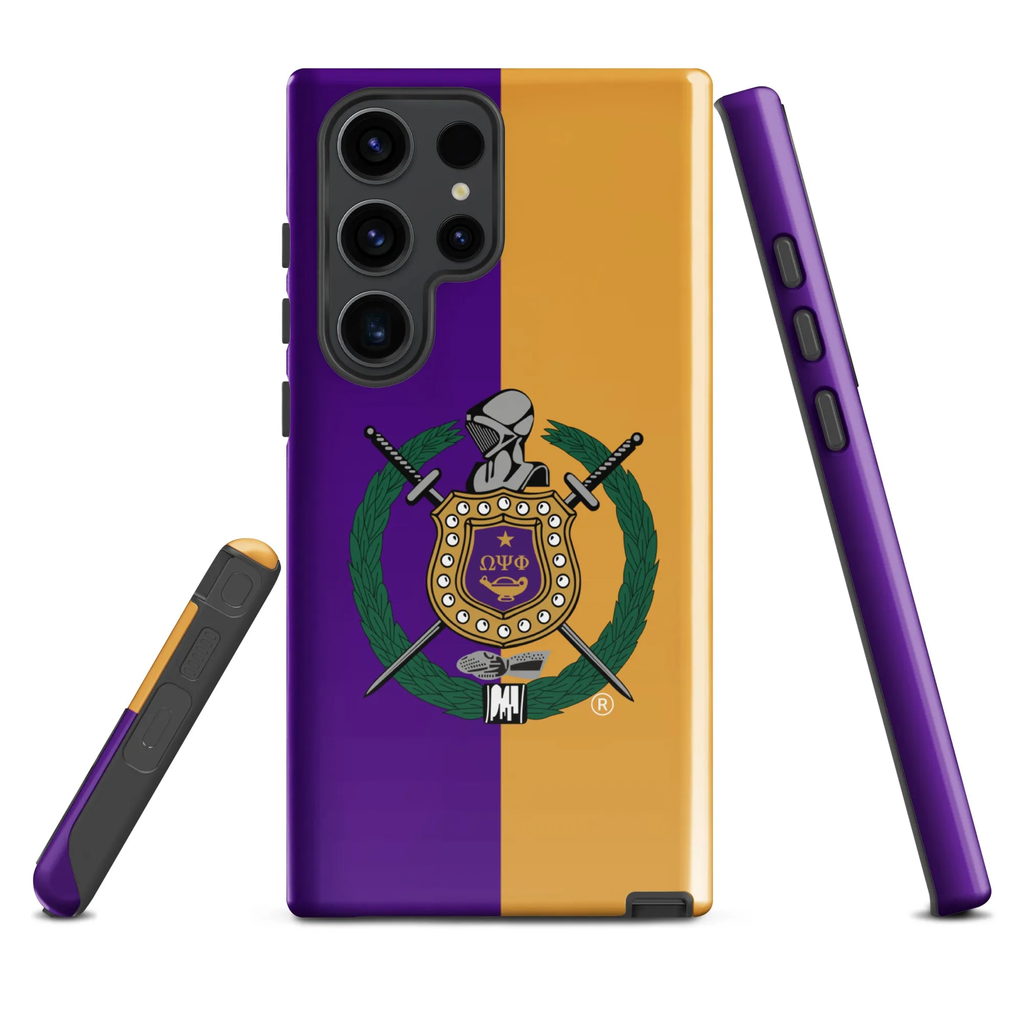 Color Block Omega Shield Samsung Case