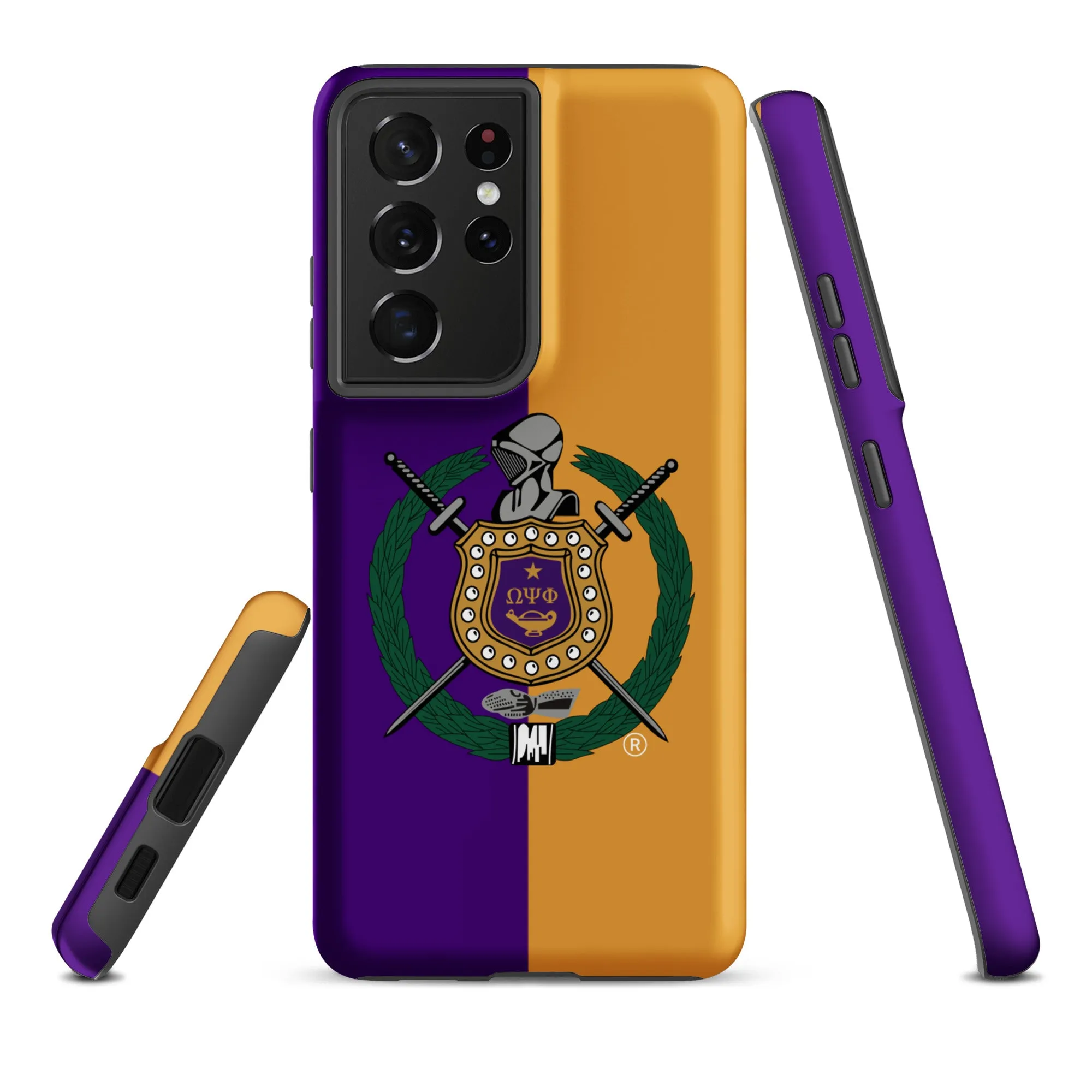 Color Block Omega Shield Samsung Case