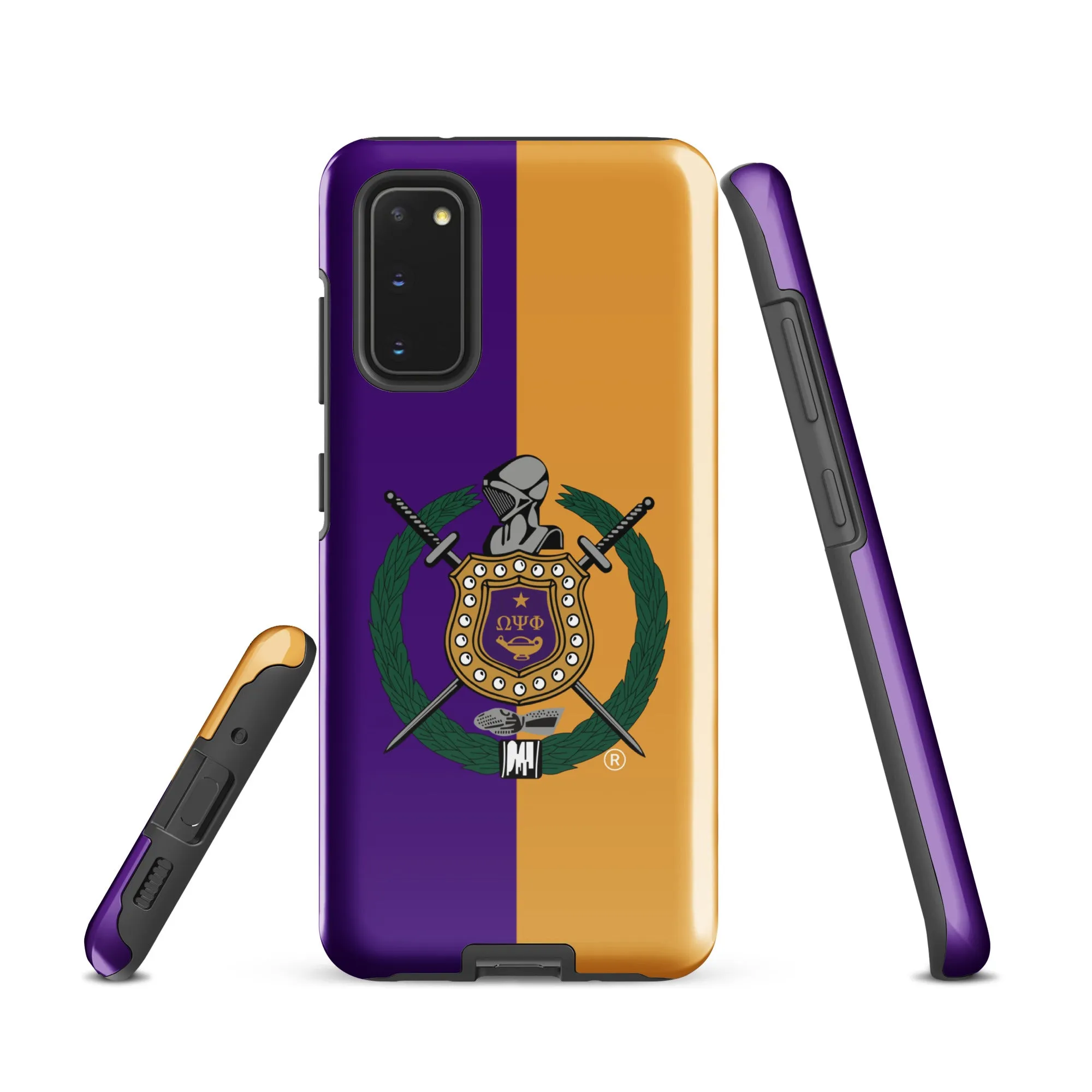 Color Block Omega Shield Samsung Case