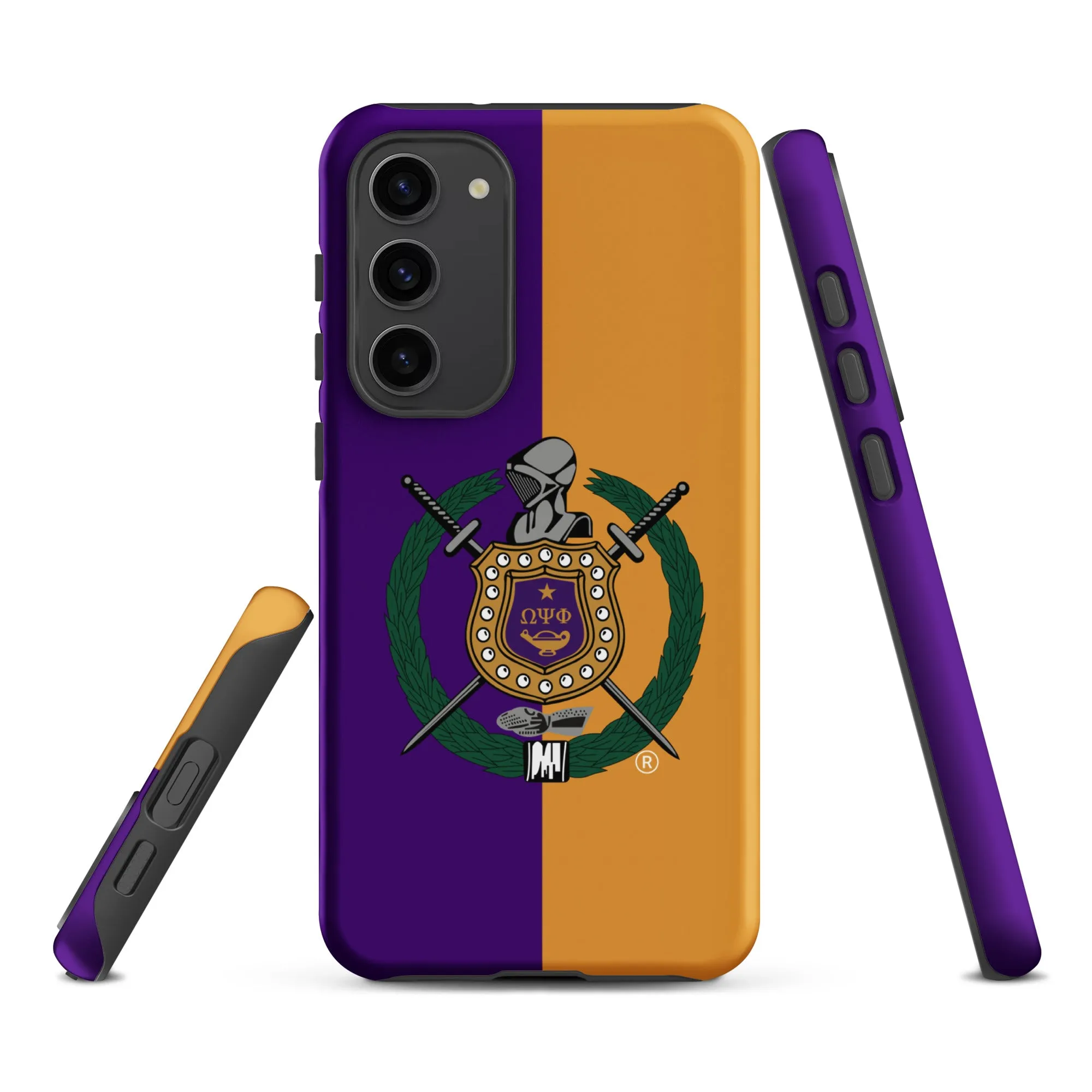 Color Block Omega Shield Samsung Case