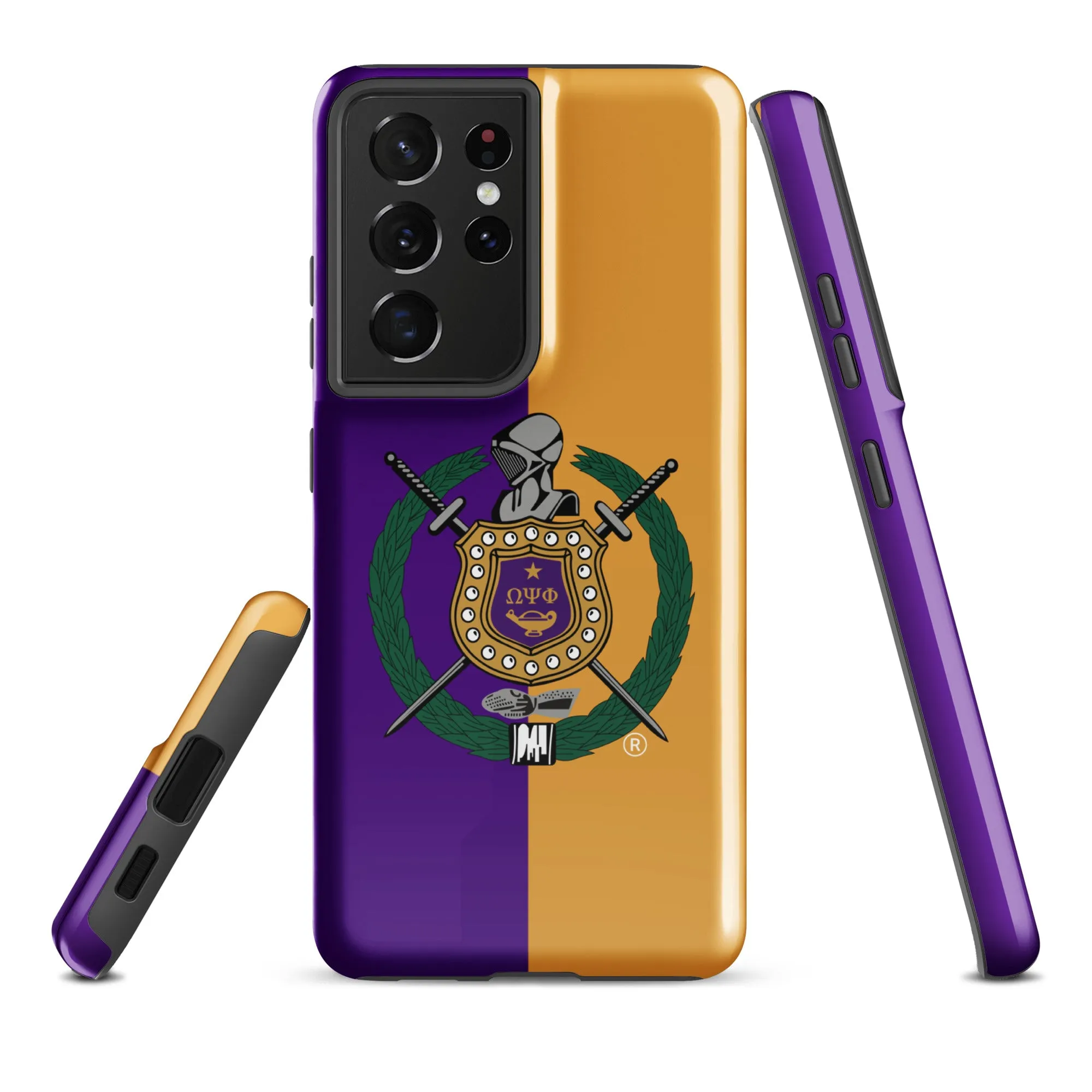 Color Block Omega Shield Samsung Case