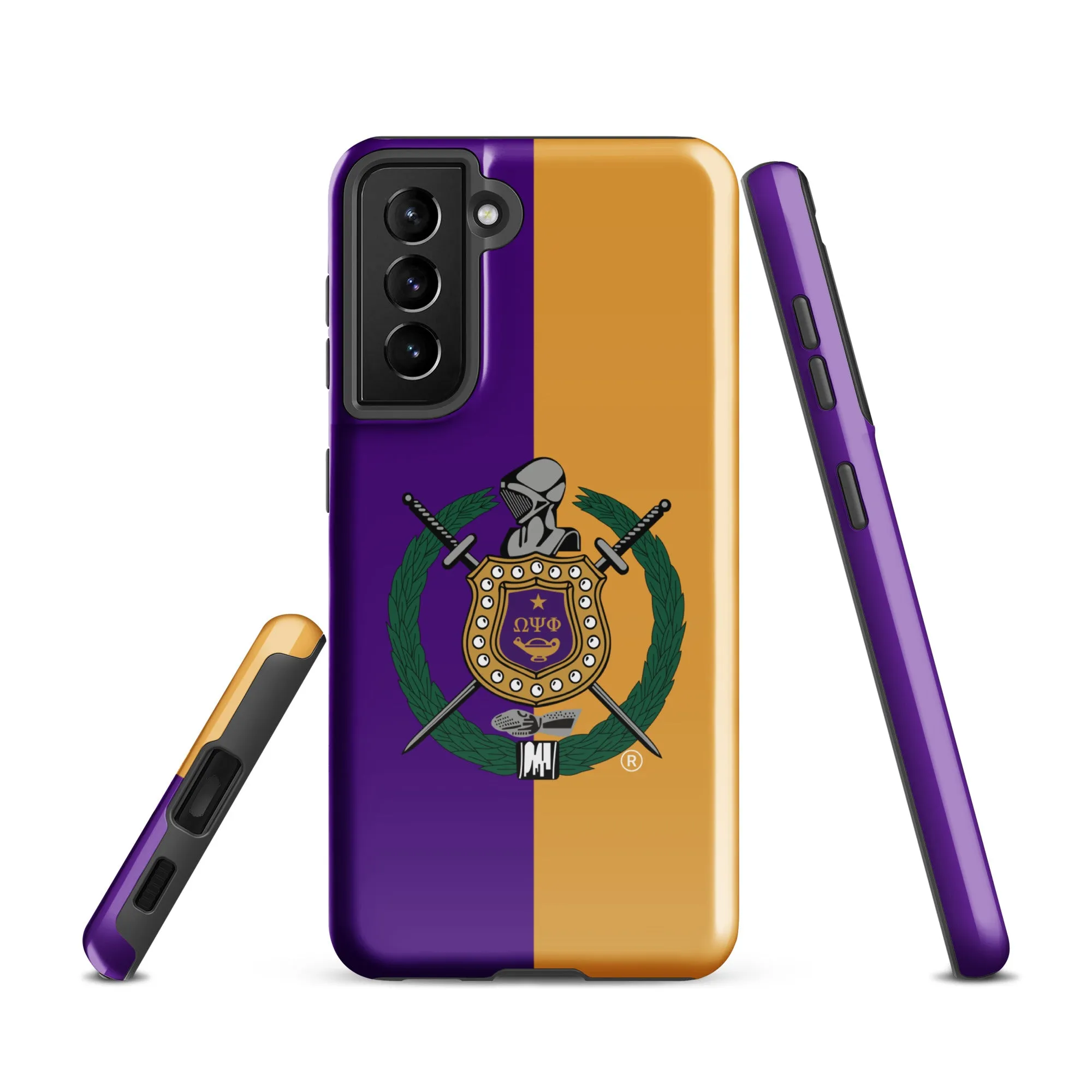 Color Block Omega Shield Samsung Case