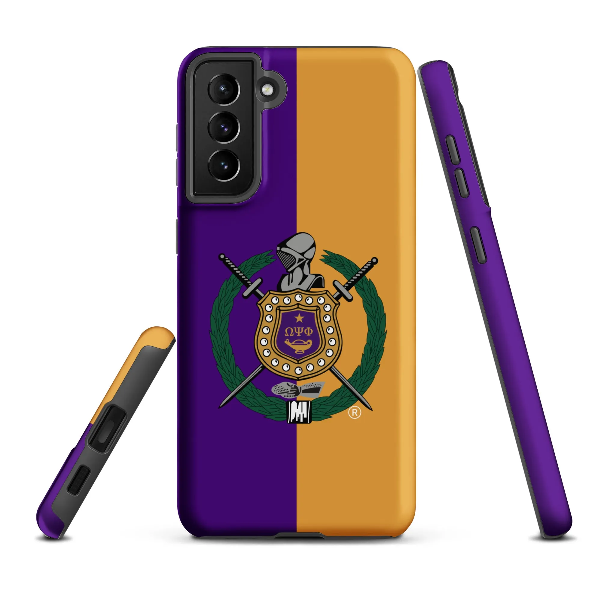 Color Block Omega Shield Samsung Case