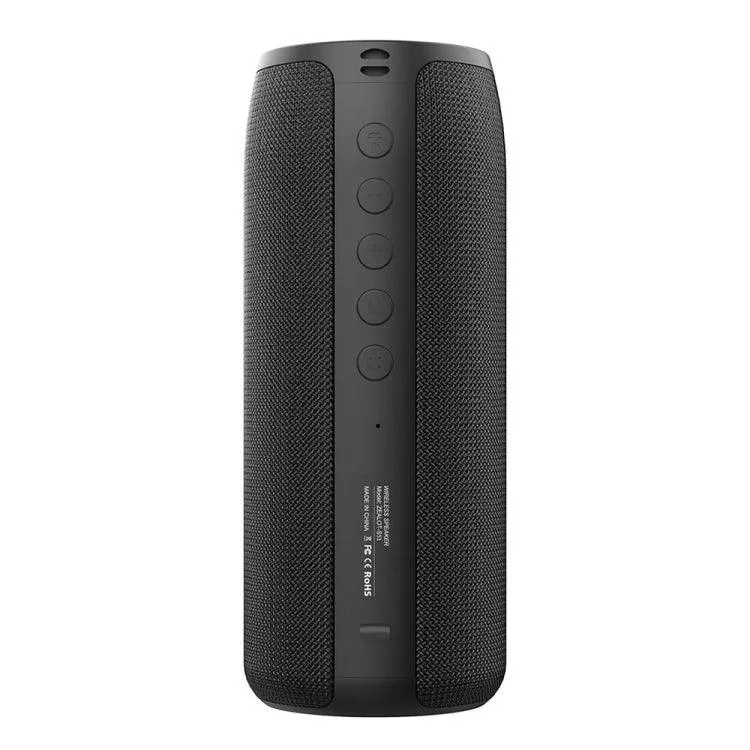 Compact Wireless Stereo Speaker with Built-in Mic, Hands-Free Calling, and Multiple Playback Options