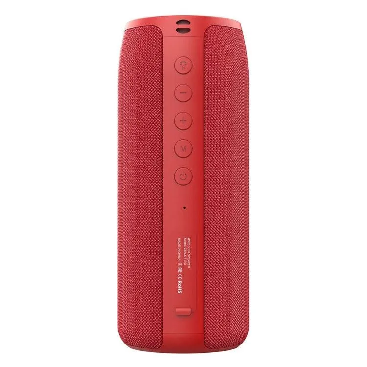 Compact Wireless Stereo Speaker with Built-in Mic, Hands-Free Calling, and Multiple Playback Options