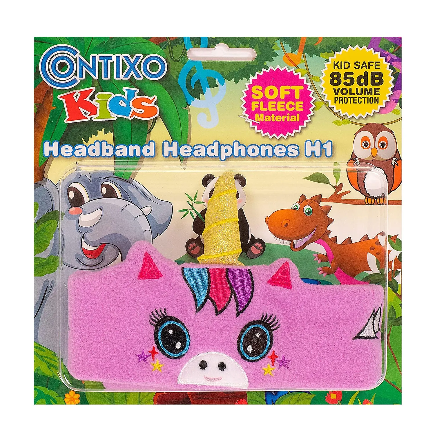 Contixo H1 Adjustable Fleece Headband Headphones