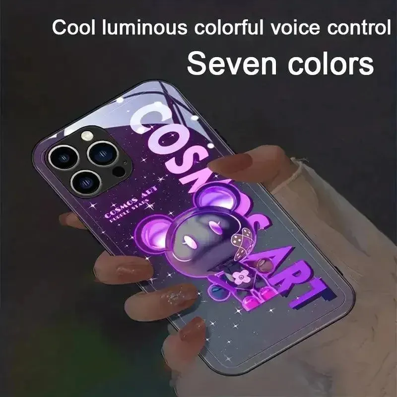 Cute Bear Voice Controlled Cover (For iPhone)