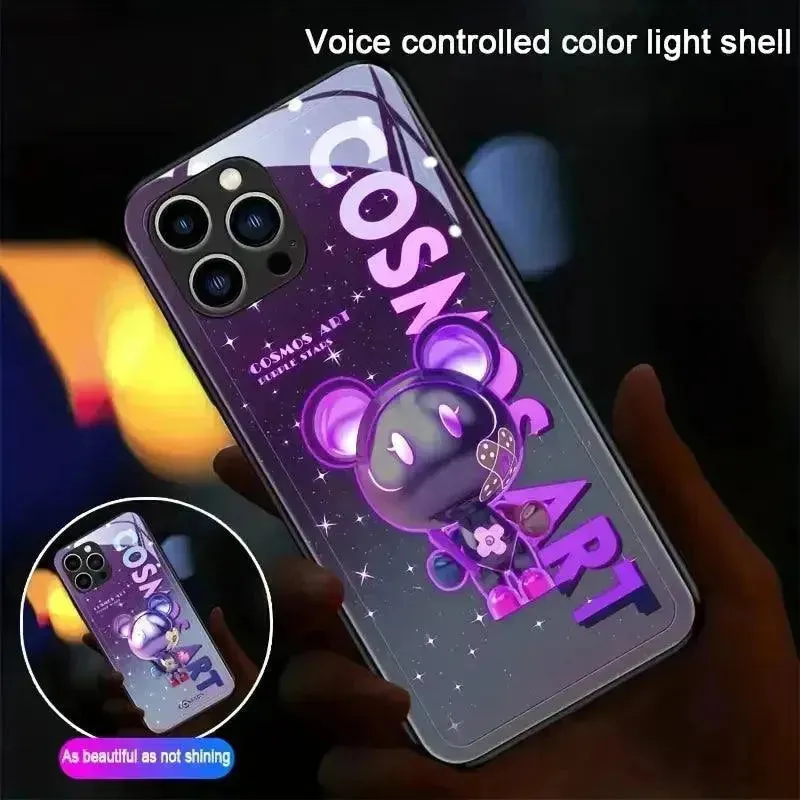 Cute Bear Voice Controlled Cover (For iPhone)