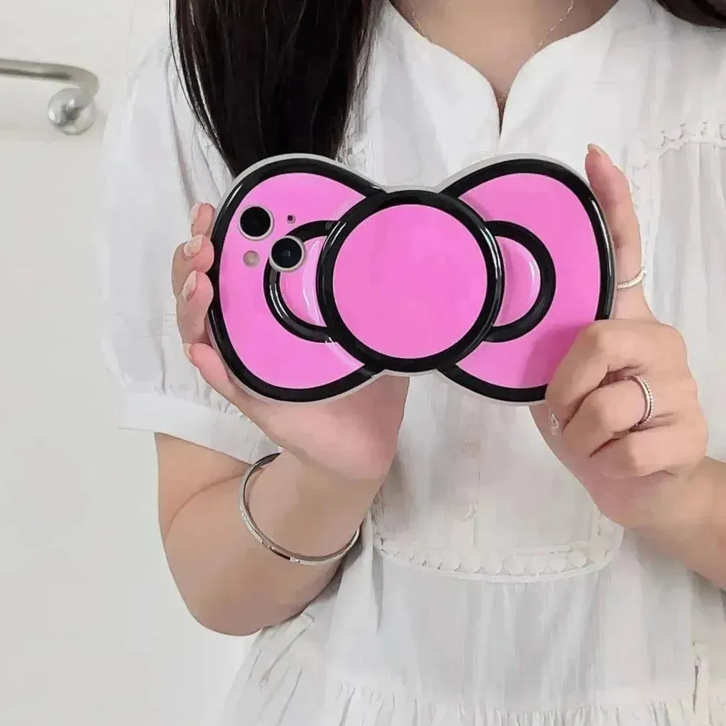 Cute Bow Shaped Phone Case (For iPhones)